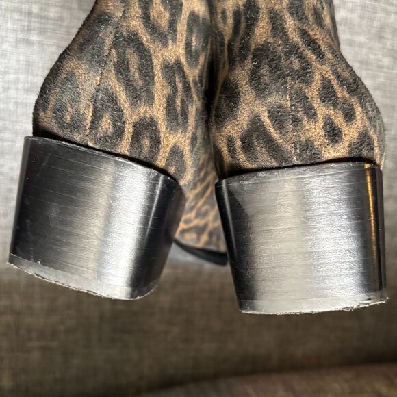 Rag & Bone "Rover" Boots Animal Print Size 38 - Picture 8 of 10
